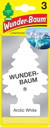 Wunderbaum Papierlufterfrischer Arctic White